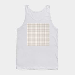 Plaid    by Suzy Hager       Clint Collection 5,    Shades of Grey and Brown Tank Top